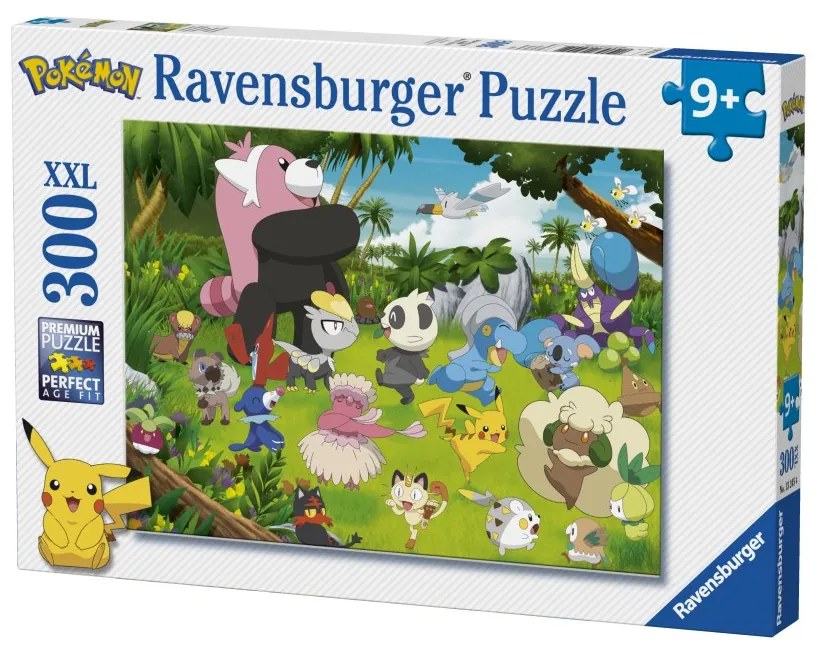 PUZZLE POKEMONI SALBATICI 300 PIESE XXL - RAVENSBURGER (RVSPC13245)