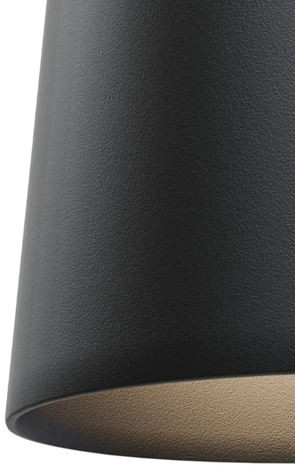 Pendul pentru sina trifazata MAXLIGHT, TULIPE negru