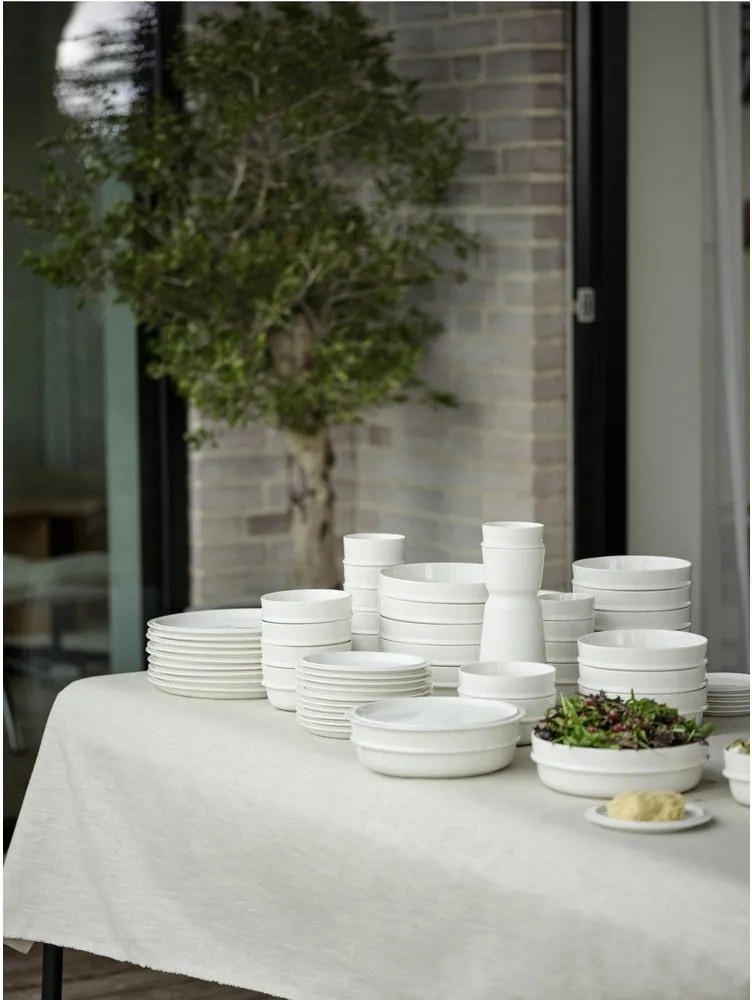 Farfurie crem pentru desert din porțelan ø 20 cm Eau – Zone