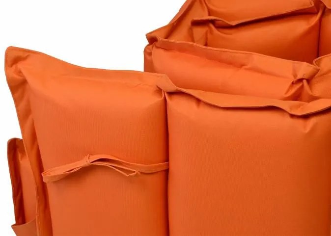 Tapițerie pentru șezlong Garthen - portocaliu