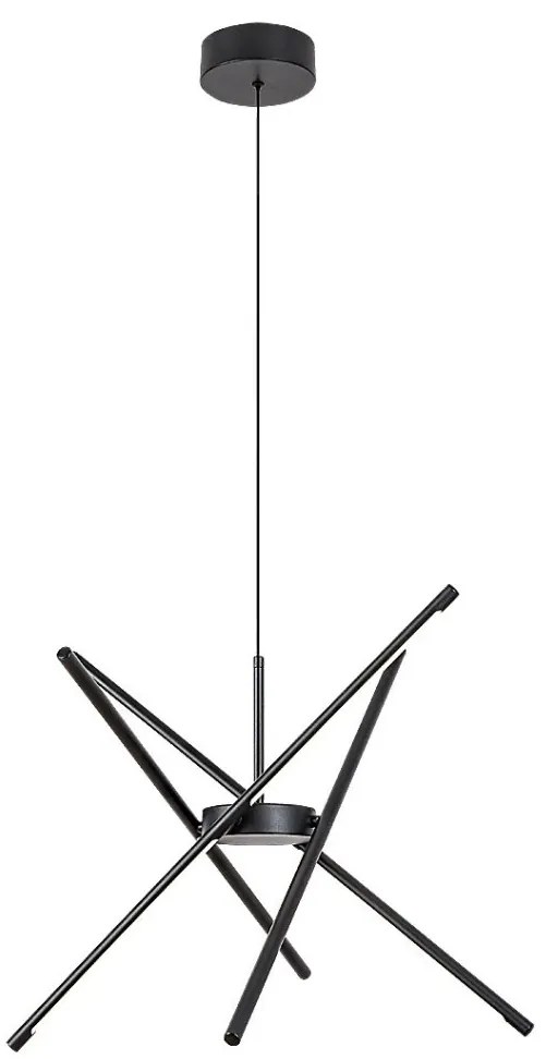 Lustra LED suspendata stil minimalist Henli2 negru