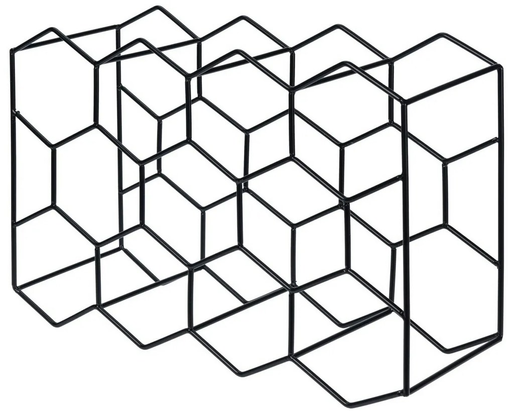Suport pentru 11 sticle de vin EH Hexagon