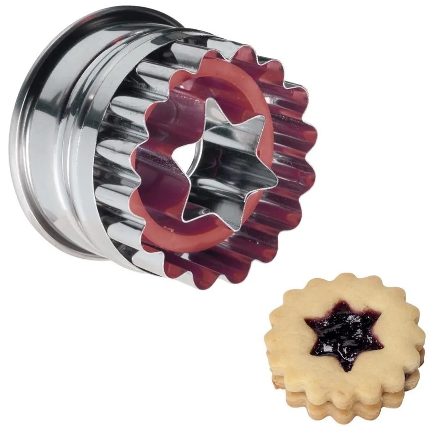 Westmark Star cookie cutter pentru linzer , 5 cm