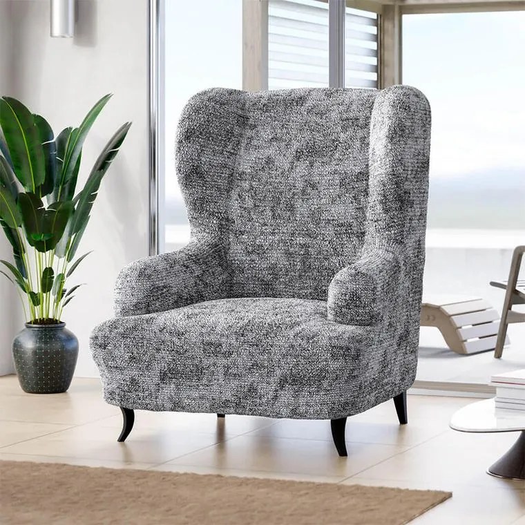 Gaico Huse bielastice MARMO gri fotoliu clasic (l. 60 - 110 cm)