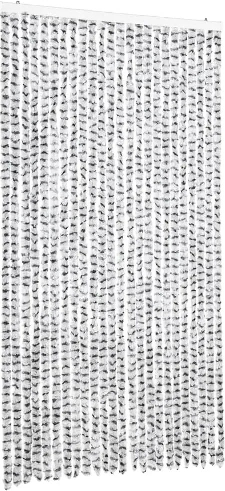 vidaXL Perdea pentru insecte gri deschis și gri închis100x200cmchenille