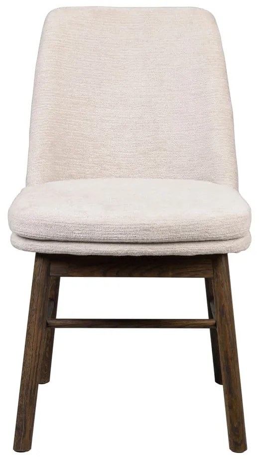 Scaune de dining bej 2 buc. Amesbury – Rowico