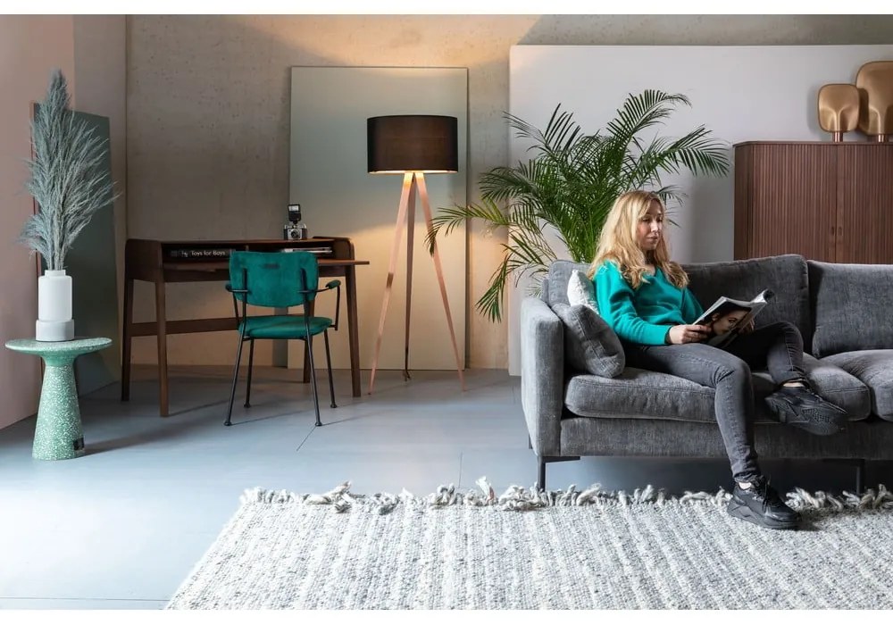 Birou cu blat rabatabil Zuiver Barbier, maro