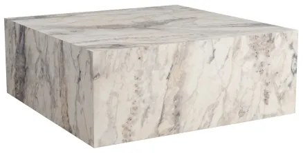 Masă de cafea PRIZMA, 35 x 90 cm, decor marmură