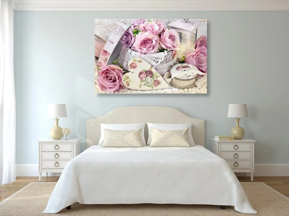 Tablou stilul vintage romantic
