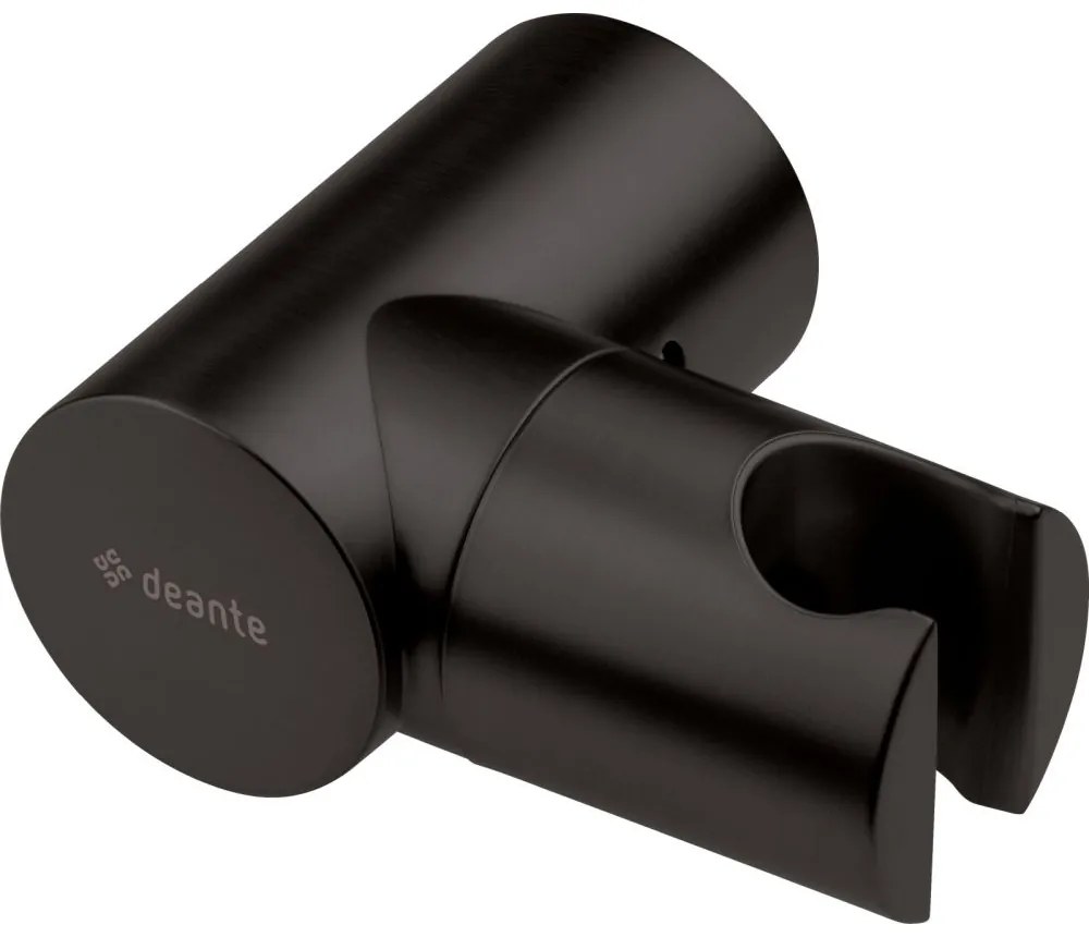 Suport para dus Deante Round negru mat Negru mat