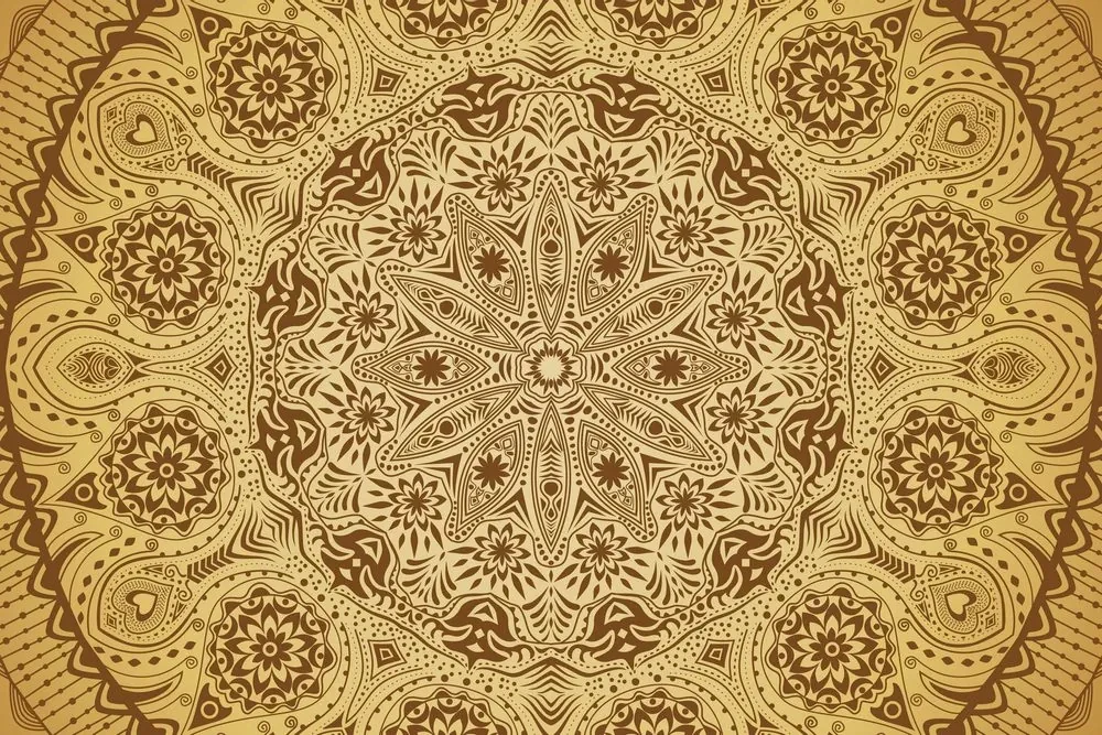 Tablou Mandala ornamentală cu dantelă