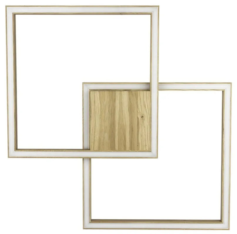 Spot-Light 9145274 - Plafonieră LED RAMME LED/48W/230V stejar mat