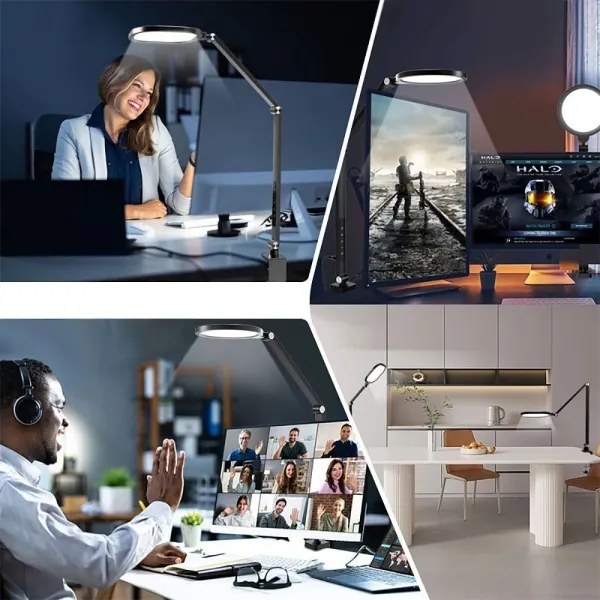 Lampă LED tactilă flexibilă dimabilă de masă LED/15W/230V 3000-6500K CRI 96