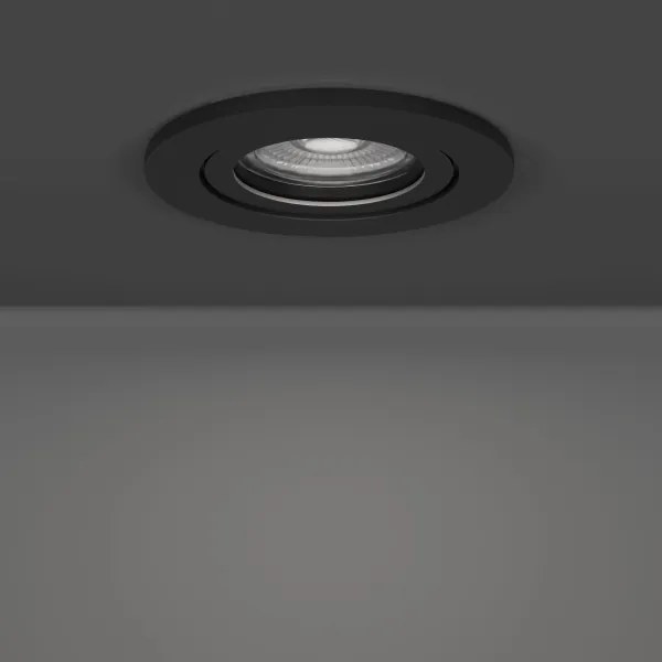 Eglo 902266 - Set 5x spoturi LED încastrate BARRANCO LED/4,8W/230V negru