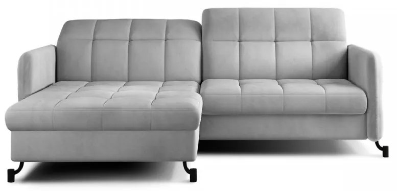 Canapea extensibila cu spatiu pentru depozitare, 225x105x160 cm, Lorelle L02, Eltap (Culoare: Cafeniu / Monolith 09)