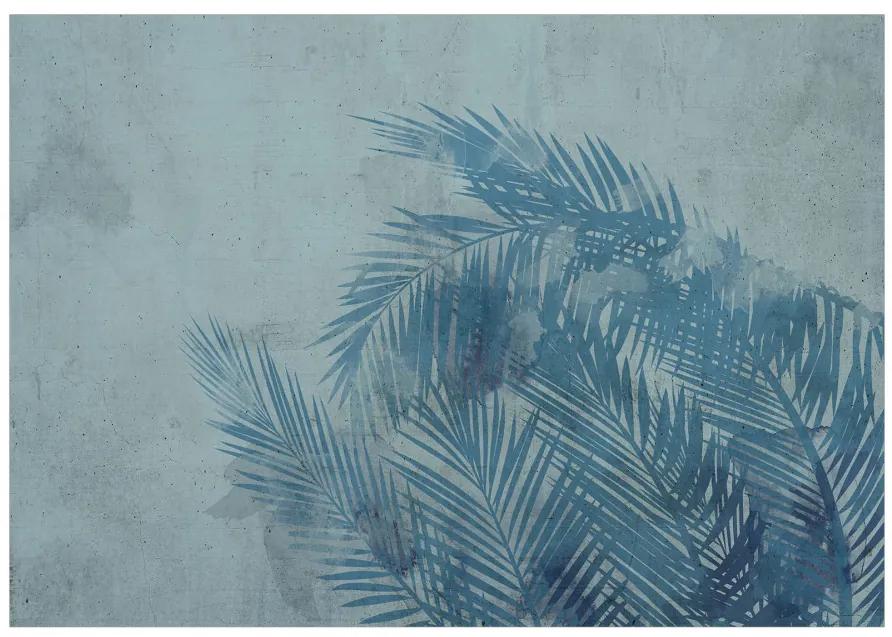 Fototapet - Palm Trees in Blue