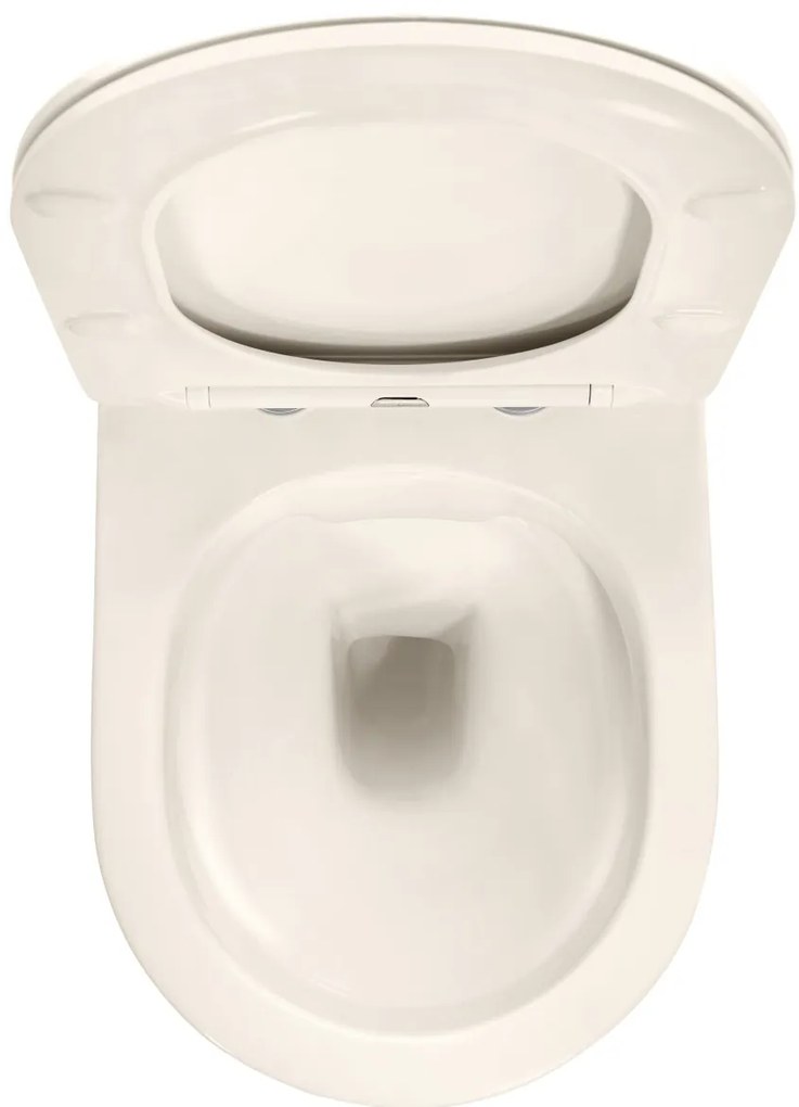 Vas wc suspendabil Carlo Mini Rimless ecru