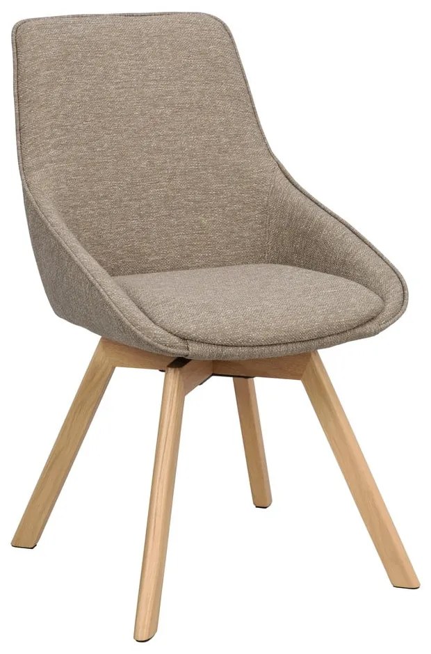 Scaune de dining bej 2 buc. Alison – Rowico