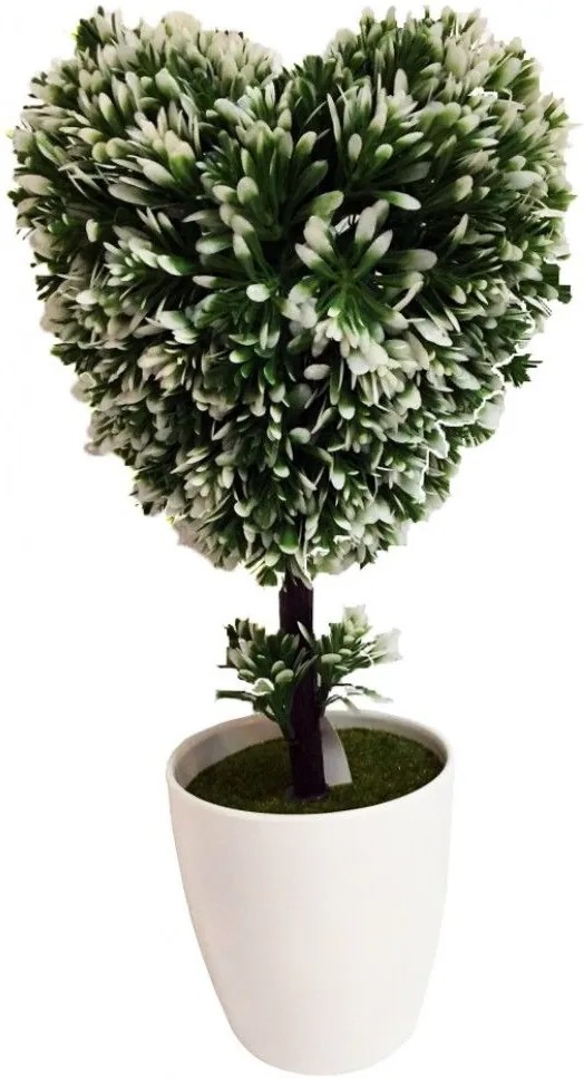 Pom decorativ Heart ghiveci 32H