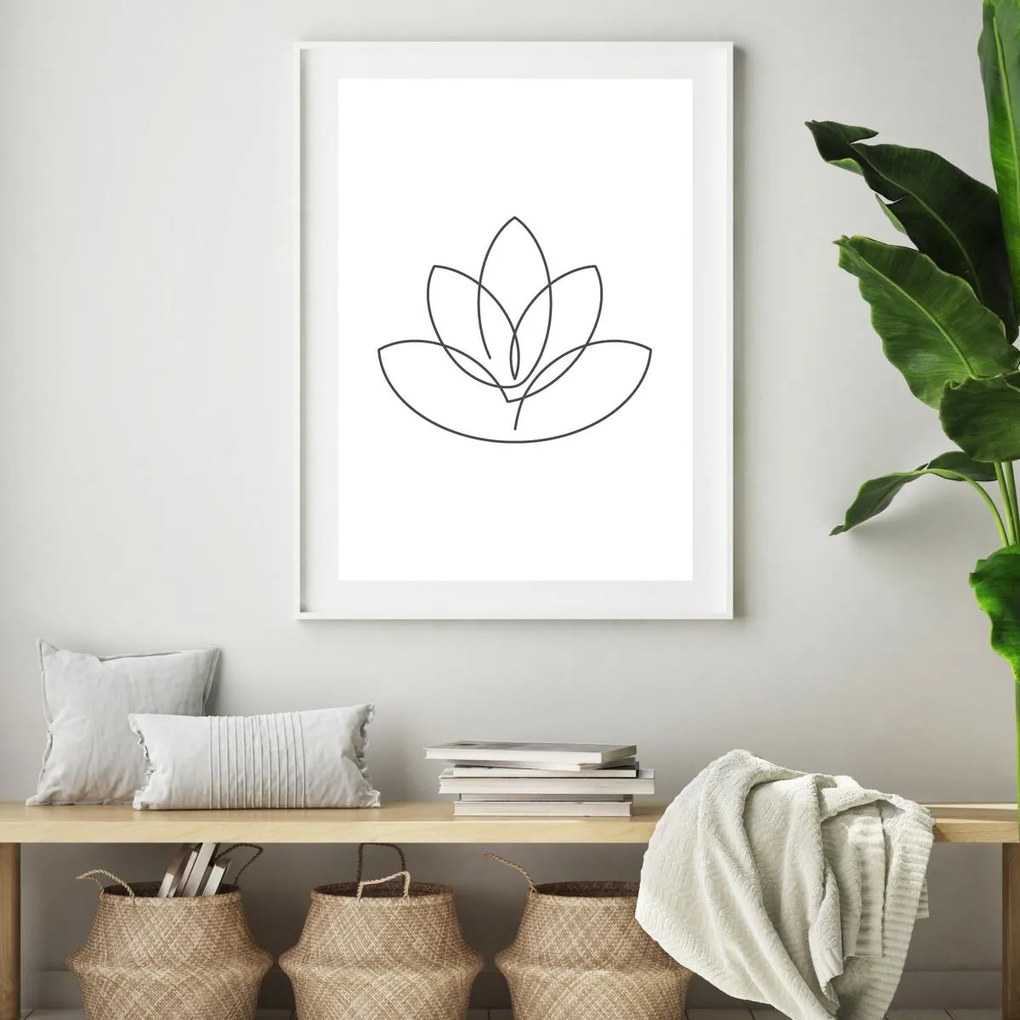 Poster - Lotus Flower (A4)