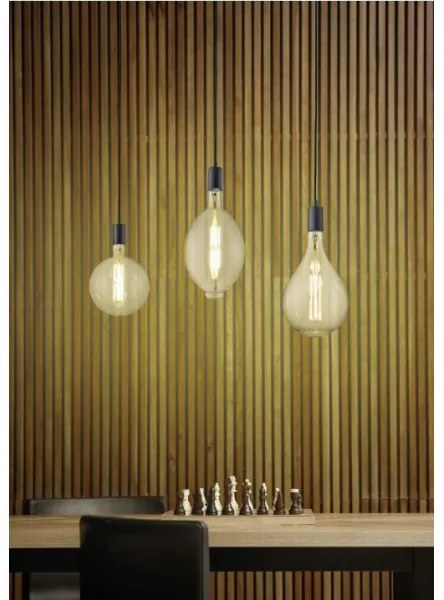 Lustră LED pe cablu dimabilă GINSTER 3xE27/8W/230V Trio