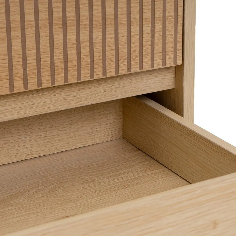 Noptieră în culoare naturală Iona – Casa Selección