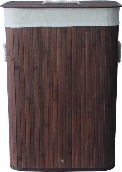 COS DE RUFE DIN BAMBUS SELENA,40X30X60 CM,72 L,MARO