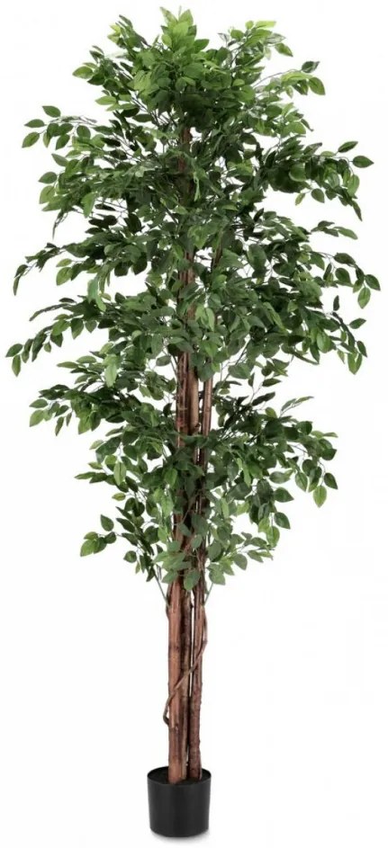 Planta artificiala decorativa cu ghiveci, 210 cm, Ficus Bizzotto