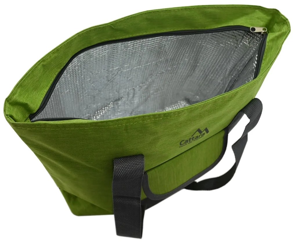 Cattara Geantă termică PARTY 15l verde
