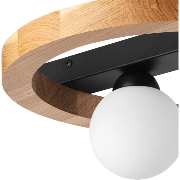 Spot OTIS 2xG9/5W/230V + 1xE27/15W/230V stejar