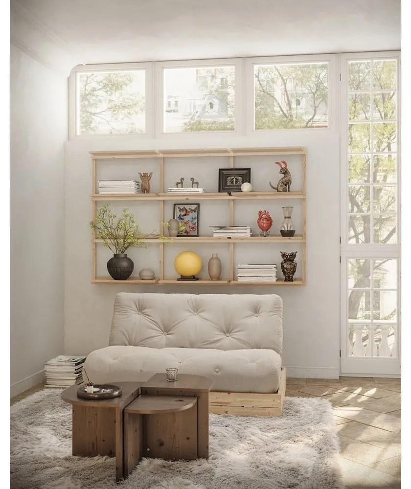 Canapea bej extensibilă 145 cm Flip – Karup Design