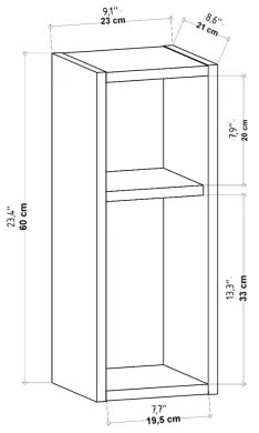 Noptieră TILMO, stejar