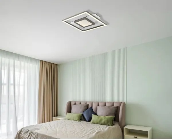 Globo 67324-24C - Plafonieră LED PIKARA LED/18W/230V 3000K 35x33 cm