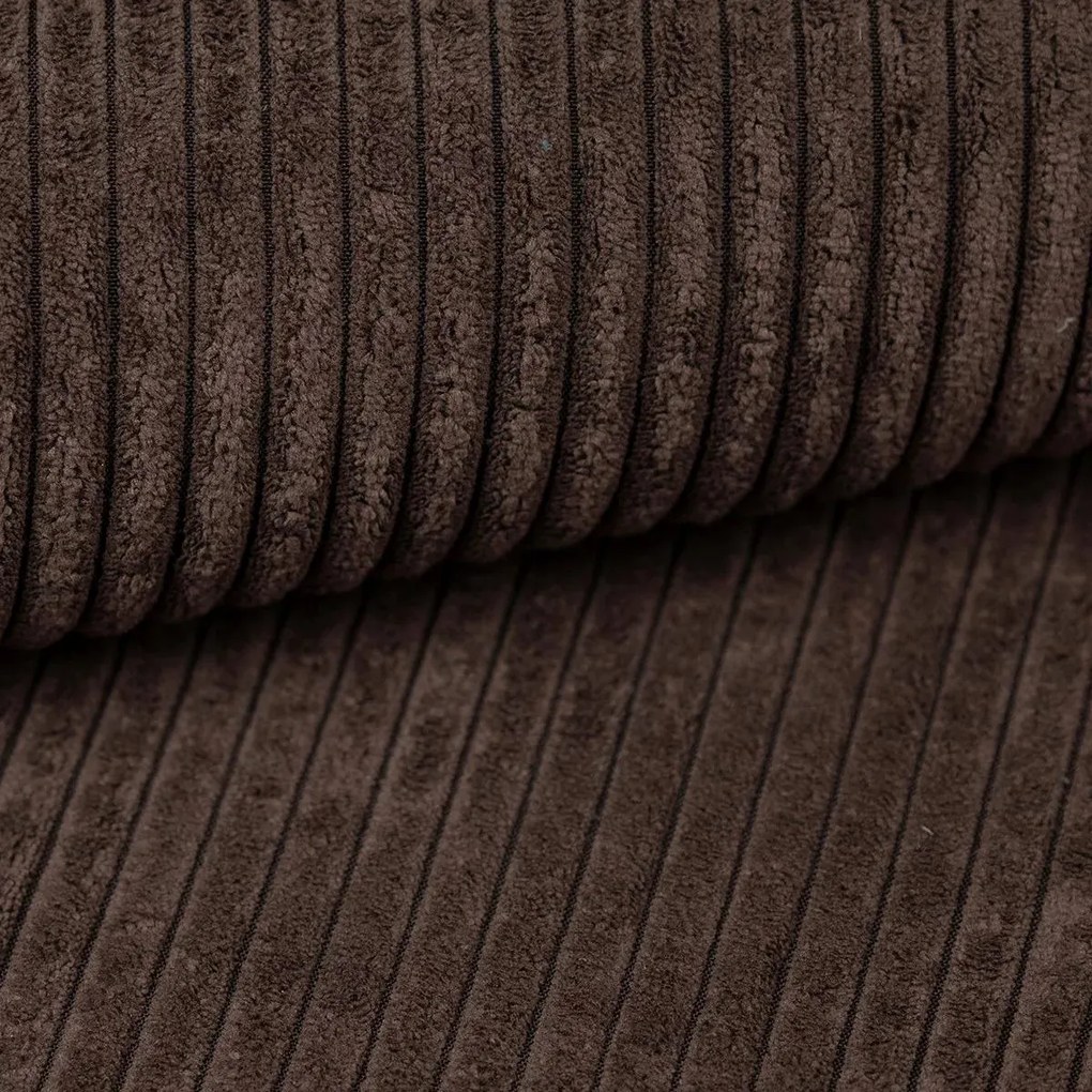 Coltar in forma de U SMART COSARO 295x140 cm, maro inchis