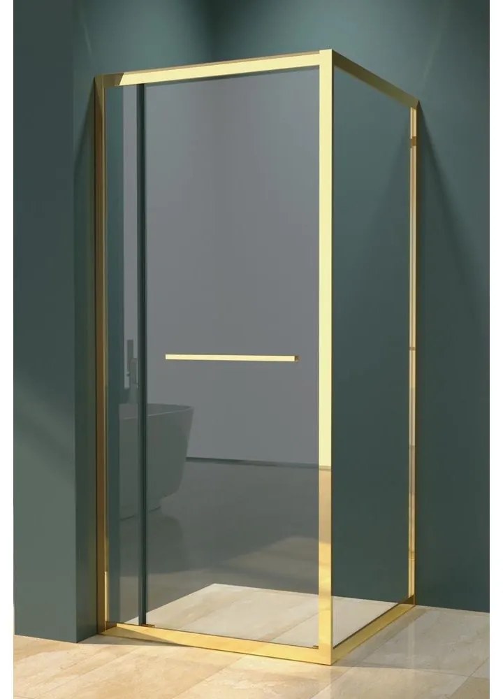Firenze Cabină de duș Gold 6mm 90cm