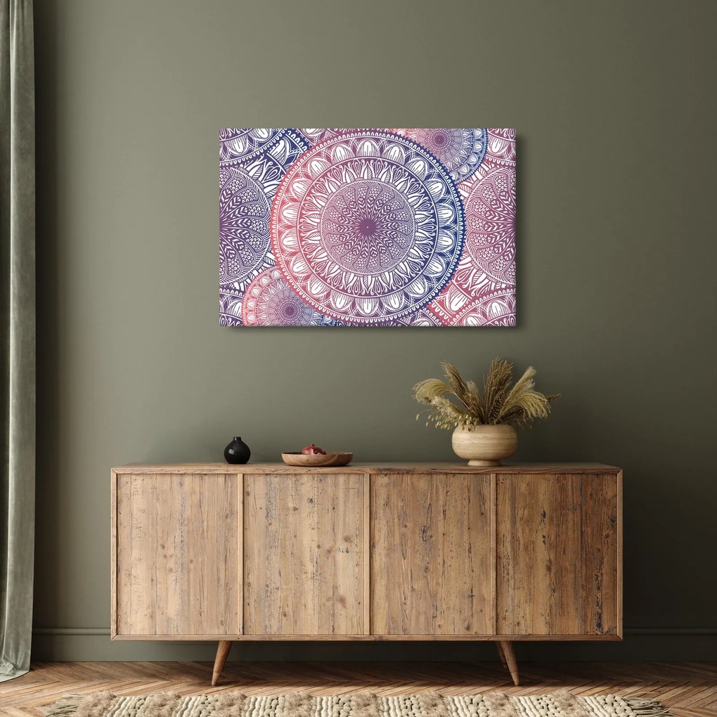 Tablou din mandale (90x60 cm)