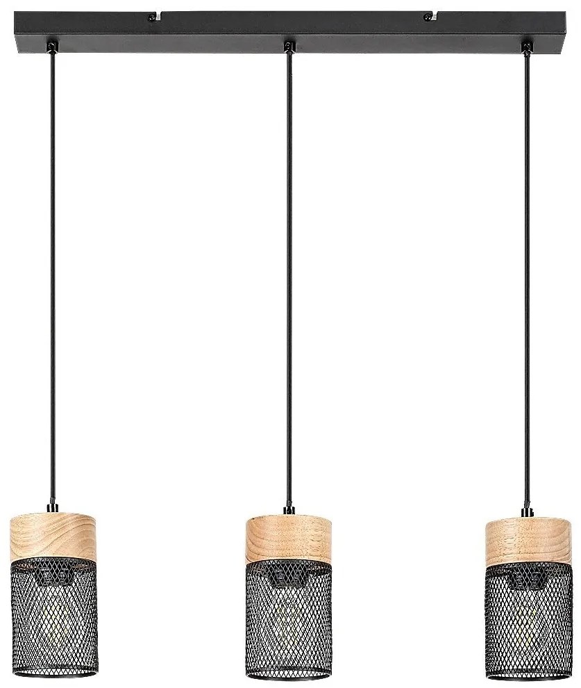 Lustra suspendata stil industrial Callum 3L