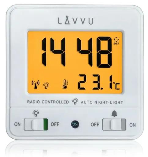 Ceas deșteptător digital LAVVU controlat prin  semnal radio