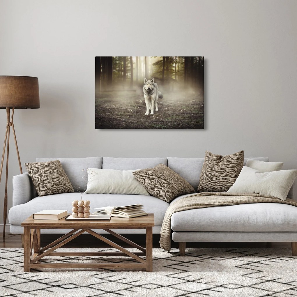 Tablou - Paznicul pădurii (90x60 cm)
