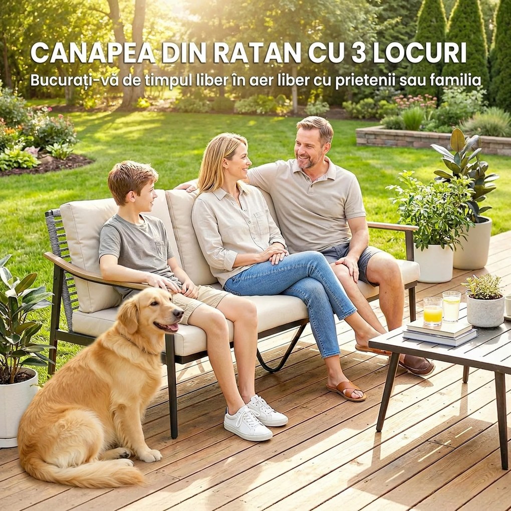 Outsunny Canapea pentru terasă | Aosom Romania