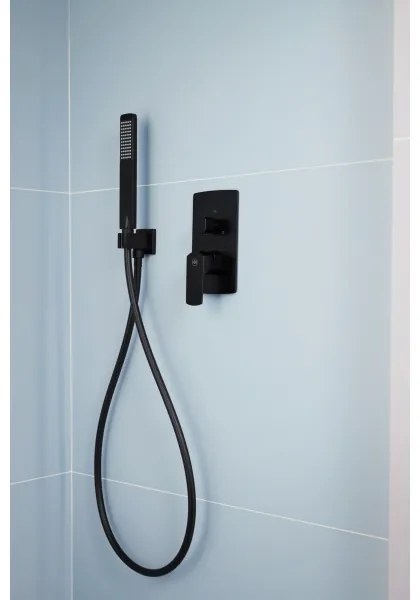 Set de duș cu baterie ascunsă KFA Armatura 5539-511-81 MOKAIT alamă/negru