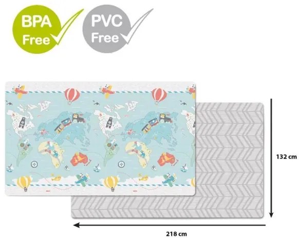 Covoraș de joacă pentru copii LITTLE TRAVELERS Skip Hop