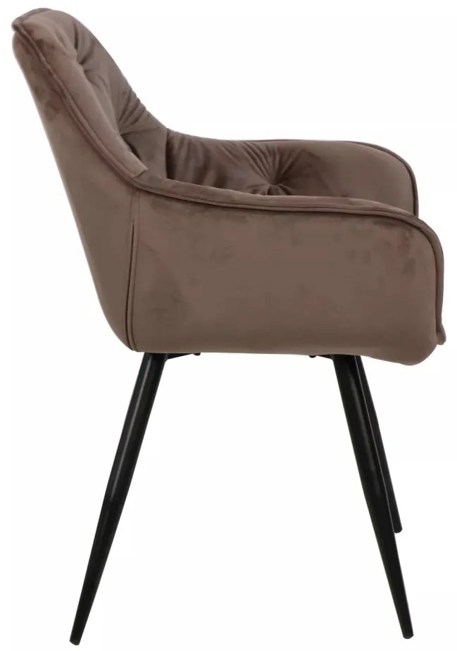 Scaun Cherry velvet cappuccino Blu38