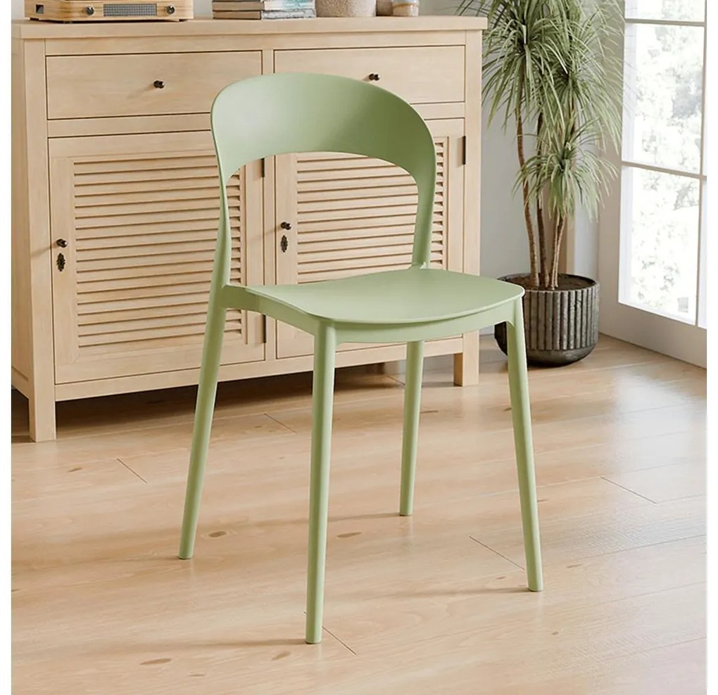 Scaun sufragerie Recibir (verde) . 1116465