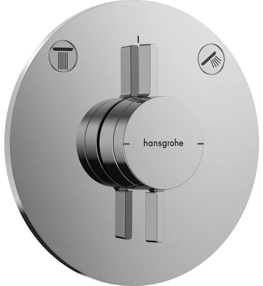 Baterie dus incastrata Hansgrohe DuoTurn S 2 functii