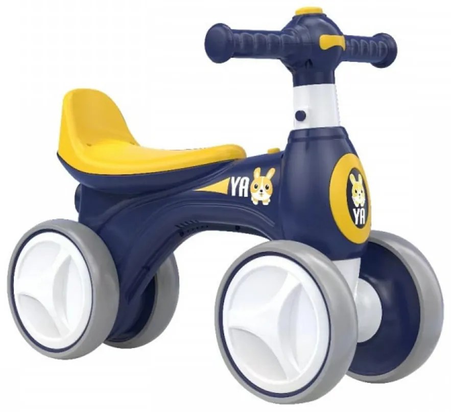 Trotineta fara pedale pentru copii NOVOKIDS™ EVO Balance Bubbles Bike, Cu masina de facut baloane si melodii, Maxim 30 Kg, 4 roti, Stabilitate mare,