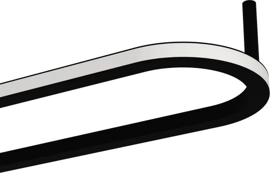 Plafonieră LED Eglo COLLECORVINO 902151-LED, 24W/230V, 2700/4000/6500K, neagră