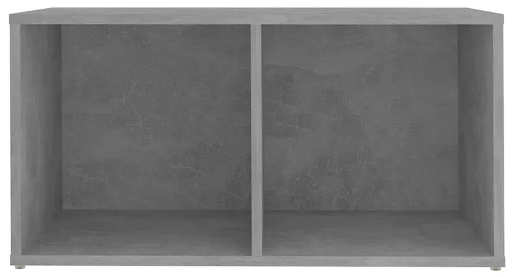 Comode TV, 2 buc., gri beton,72x35x36,5 cm, PAL 2, Gri beton, 72 x 35 x 36.5 cm
