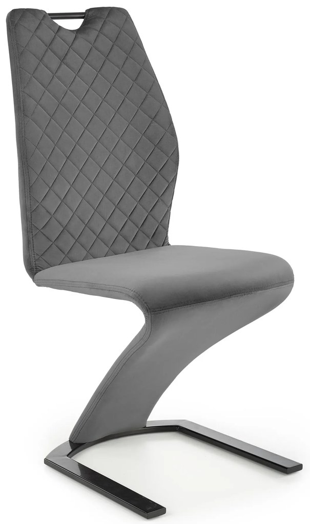Scaun de sufragerie Klamgan (gri). 1039679