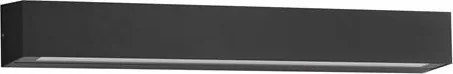 Aplica exterior neagra liniara 50cm IP65 LED CCT PRISMATIC